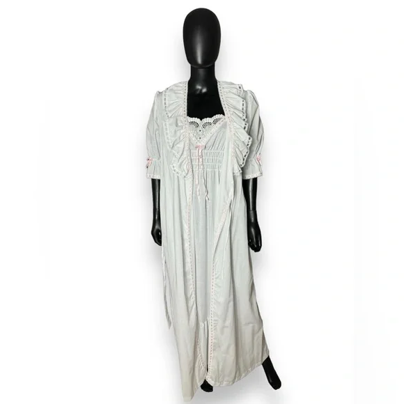 Vintage Diane Von Furstenberg Three Piece Lingerie Set